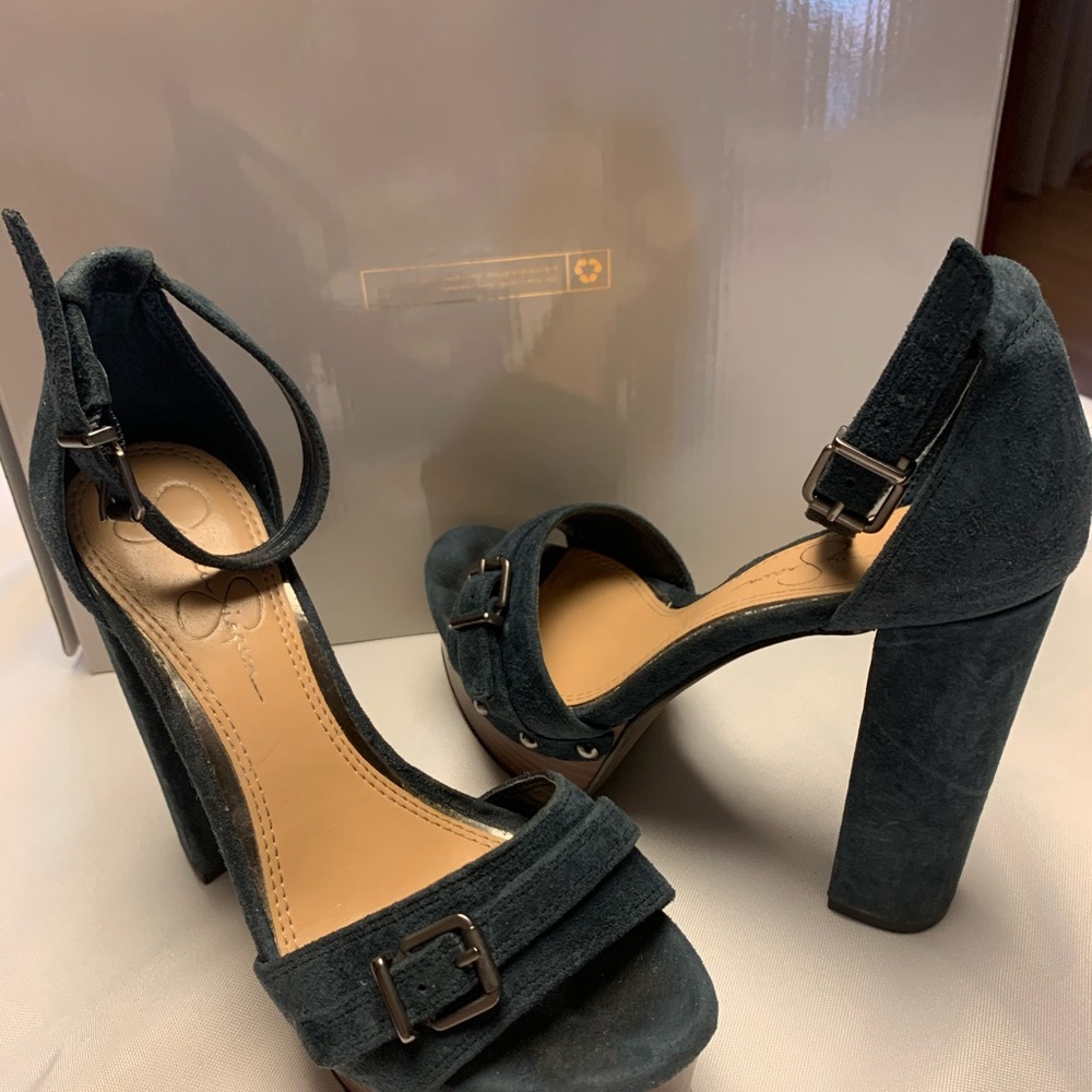 Jessica Simpson Blue Sues Platform